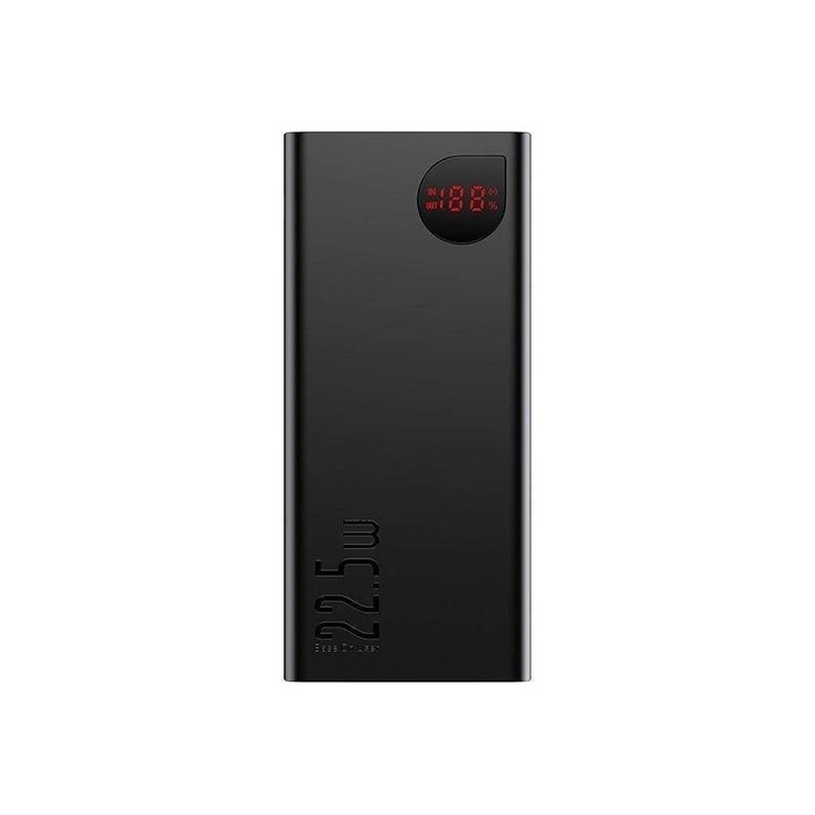 Baseus PPADM20S 20000mah Adaman Metal Fast Charging Power Bank Black (22.5W)